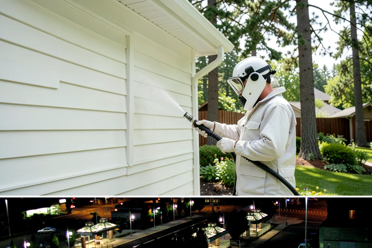 Deck Skirting Cleaning in Auburn, King County, WA - Spring cleaning clears the winter moss that grows heaviest on shaded skirting and restores ventilation.