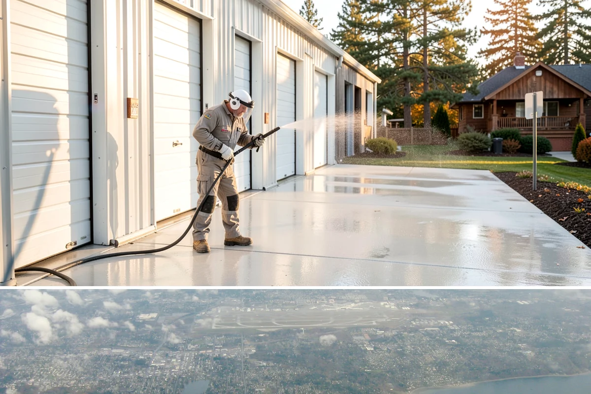Deck Skirting Cleaning in Burien, King County, WA - Spring cleaning clears the winter moss that grows heaviest on shaded skirting and restores ventilation.