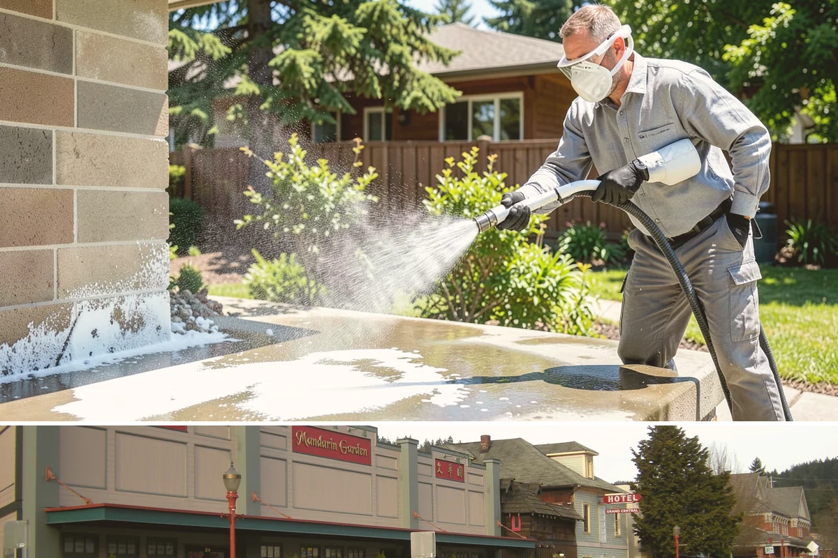Deck Skirting Cleaning in Issaquah, King County, WA - Spring cleaning clears the winter moss that grows heaviest on shaded skirting and restores ventilation.