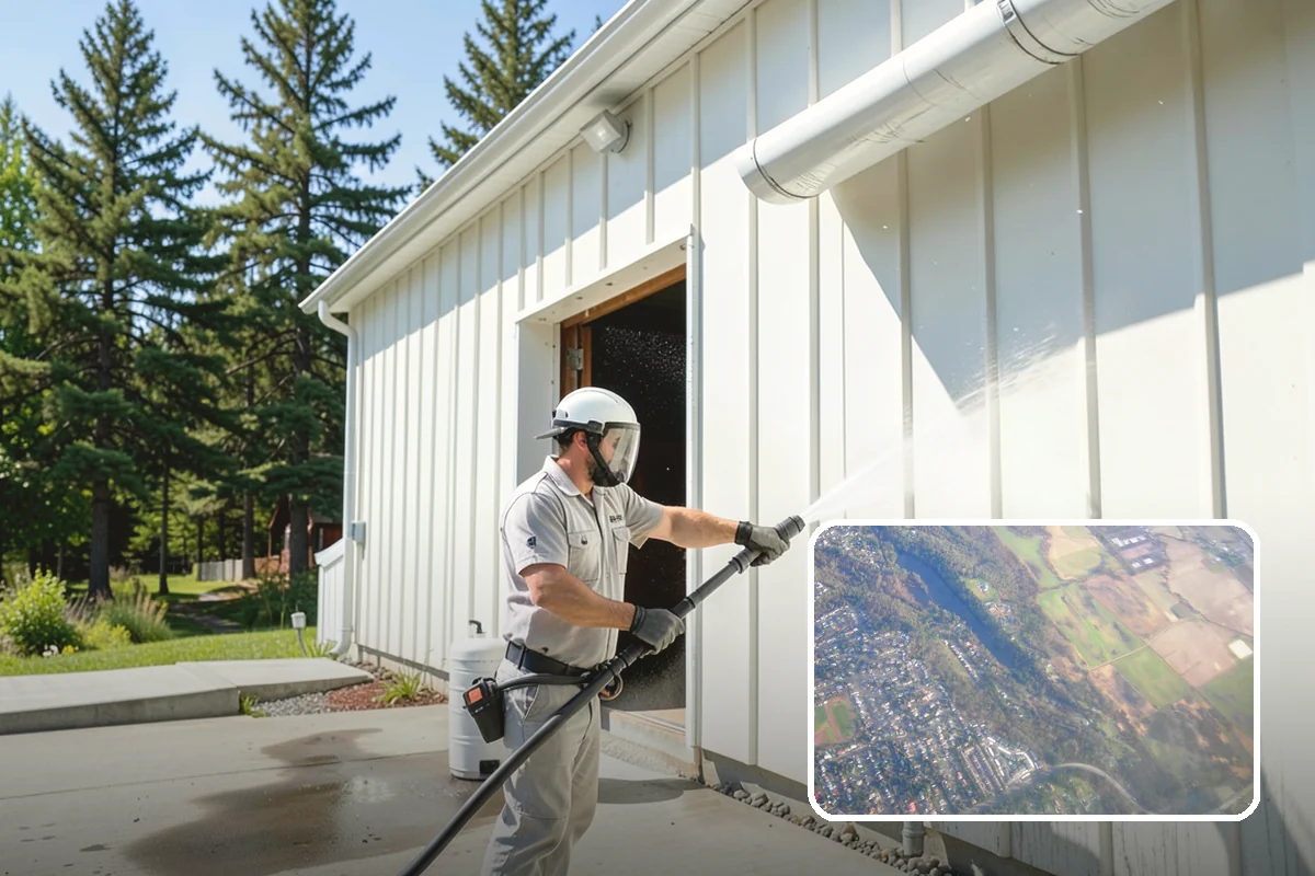 Deck Stain Stripping in Algona, King County, WA - Removes peeling, failing stain completely
