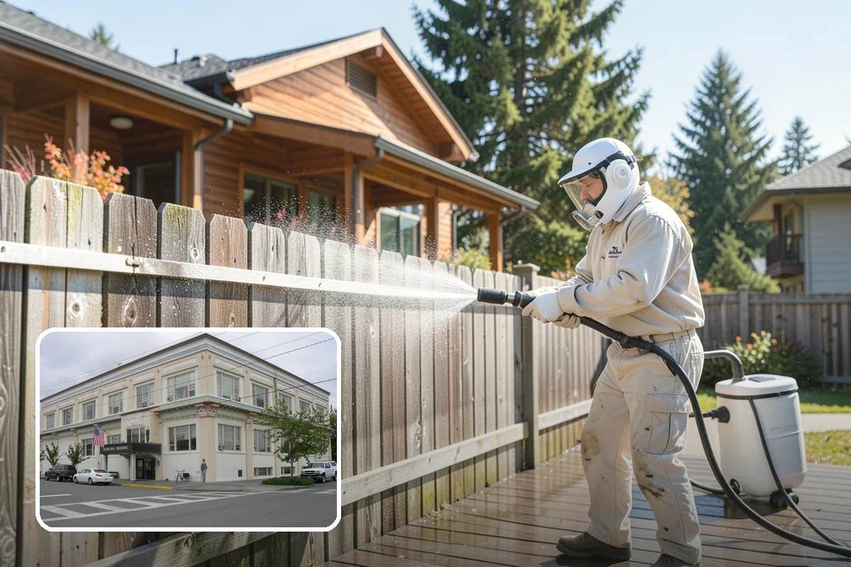Deck Stain Stripping in Anacortes, Skagit County, WA - Removes peeling, failing stain completely