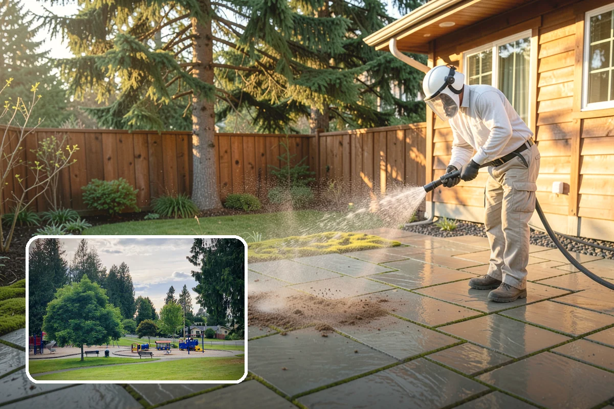 Deck Stain Stripping in Bonney Lake, Pierce County, WA - Removes peeling, failing stain completely