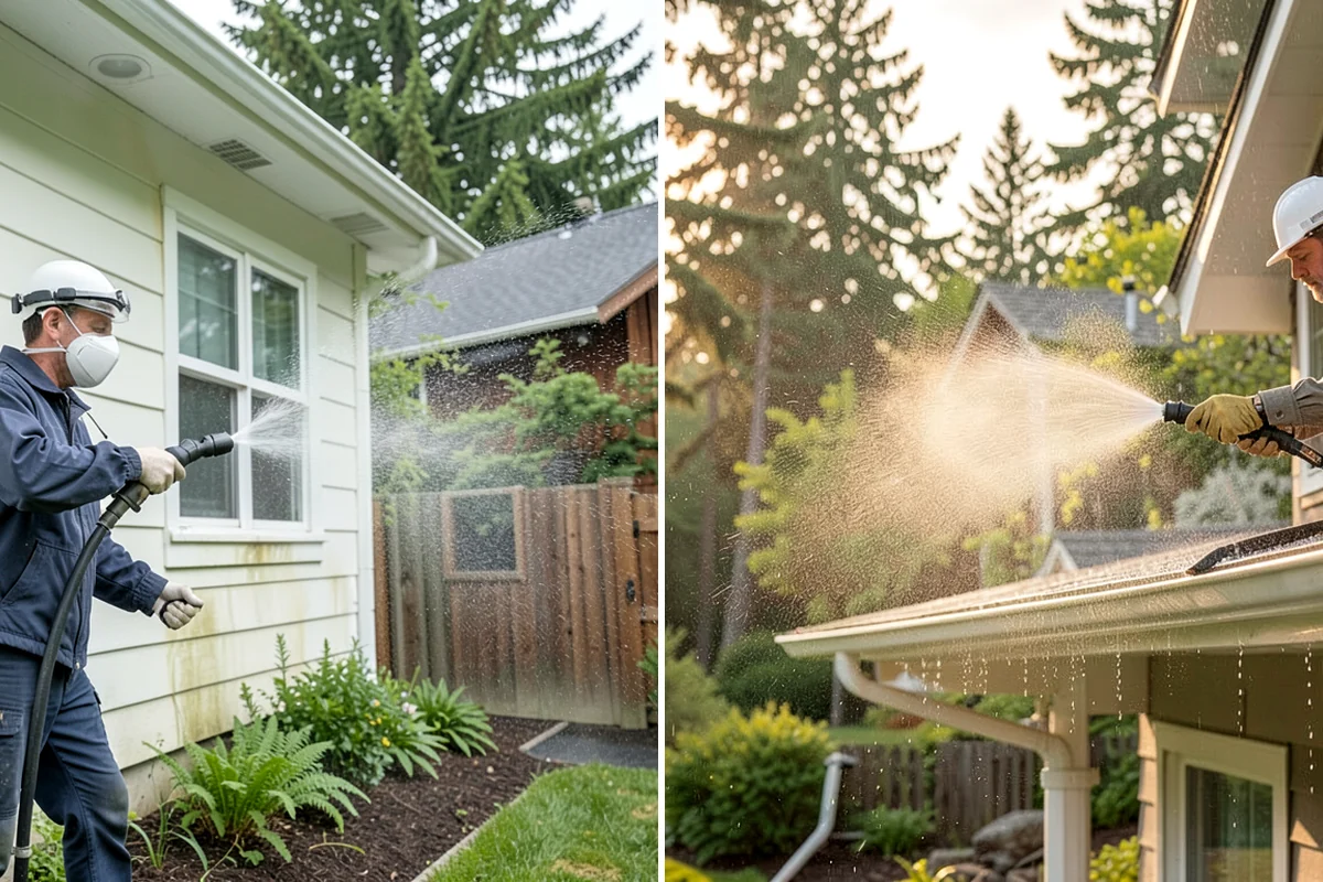Deck Stain Stripping in Clyde Hill, King County, WA - Apply a stain stripper to the failing finish