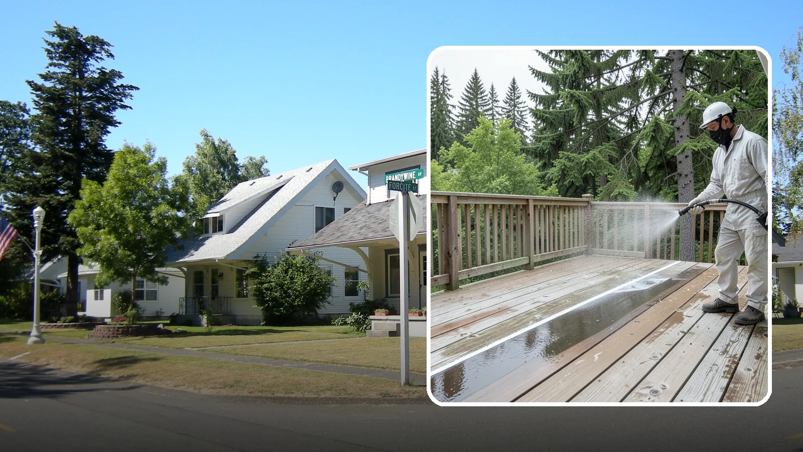 Deck Stain Stripping in DuPont, Pierce County, WA - Strip failing, peeling deck stain down to bare wood so a new finish can adhere properly.