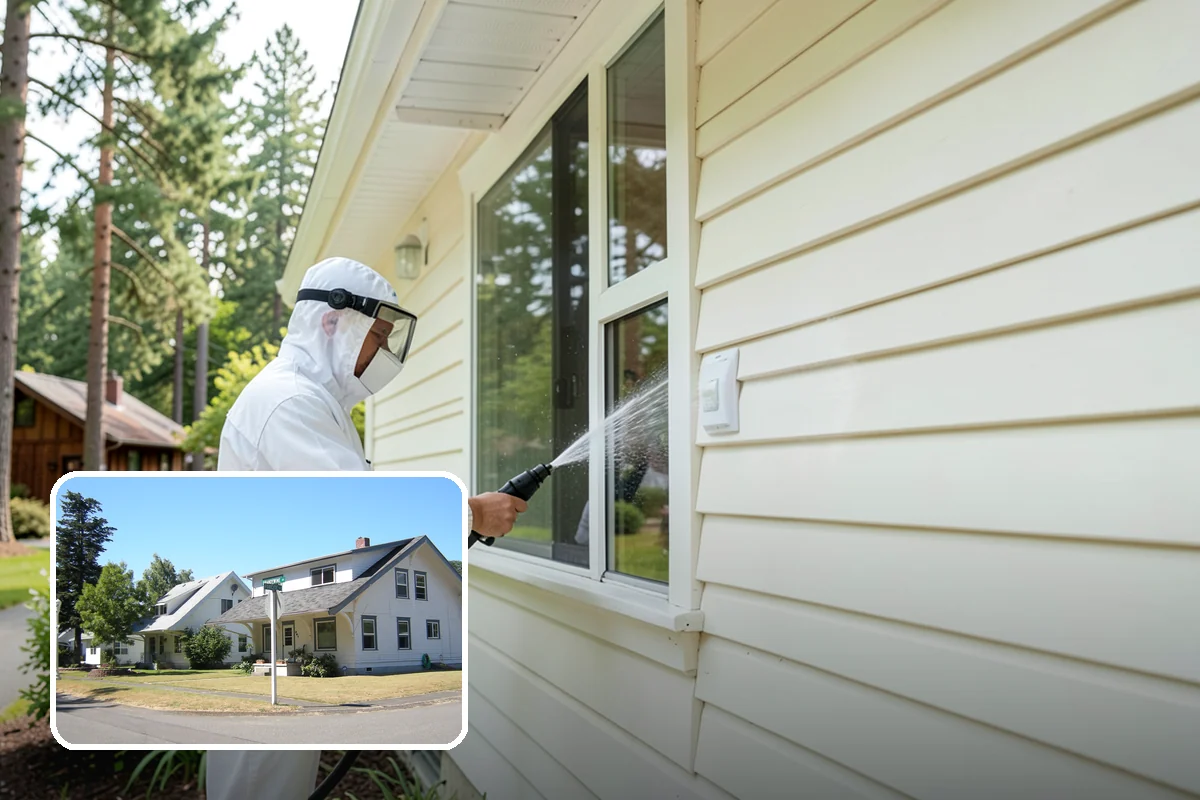 Deck Stain Stripping in DuPont, Pierce County, WA - Removes peeling, failing stain completely