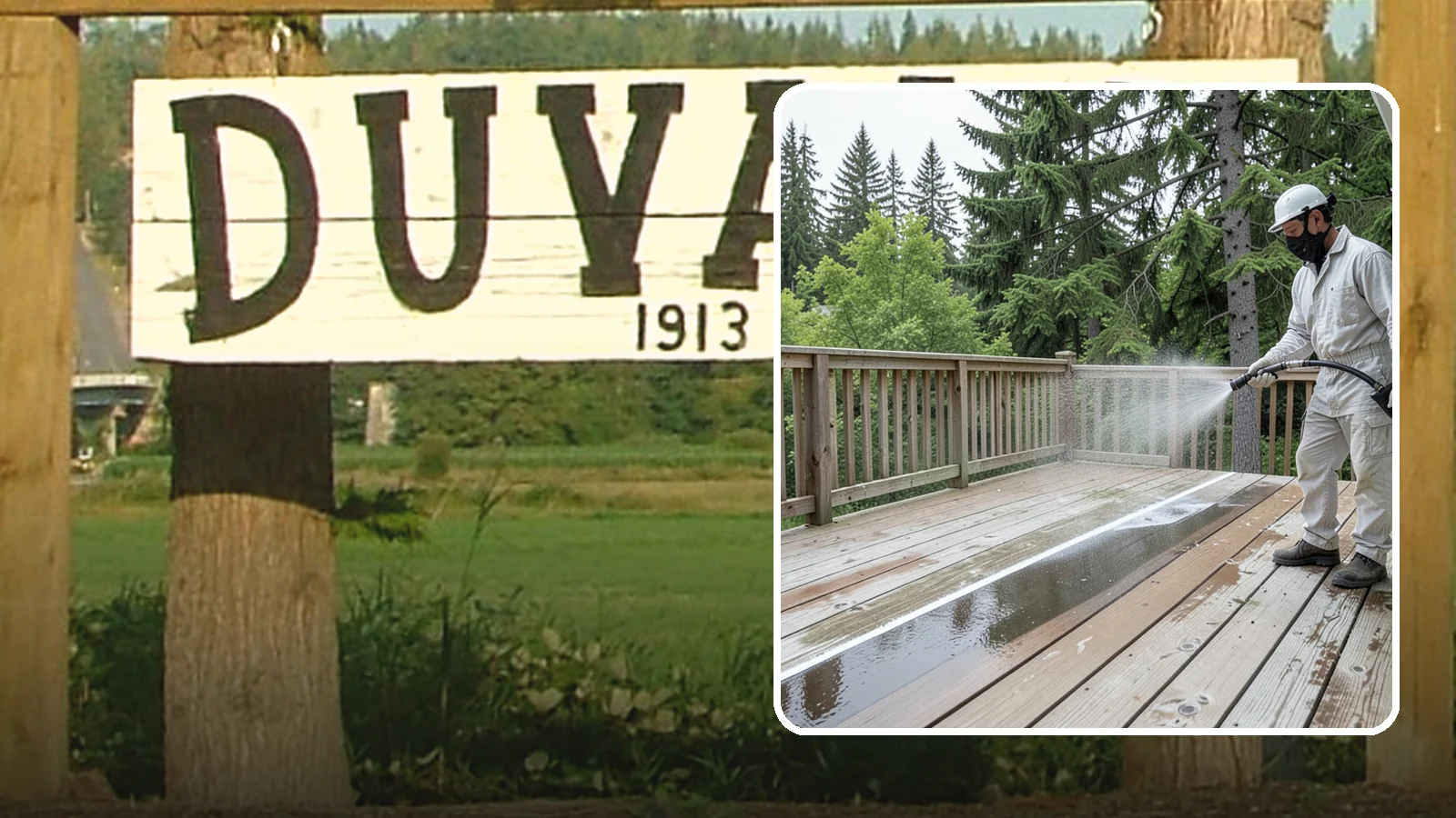 Deck Stain Stripping in Duvall, King County, WA - Strip failing, peeling deck stain down to bare wood so a new finish can adhere properly.
