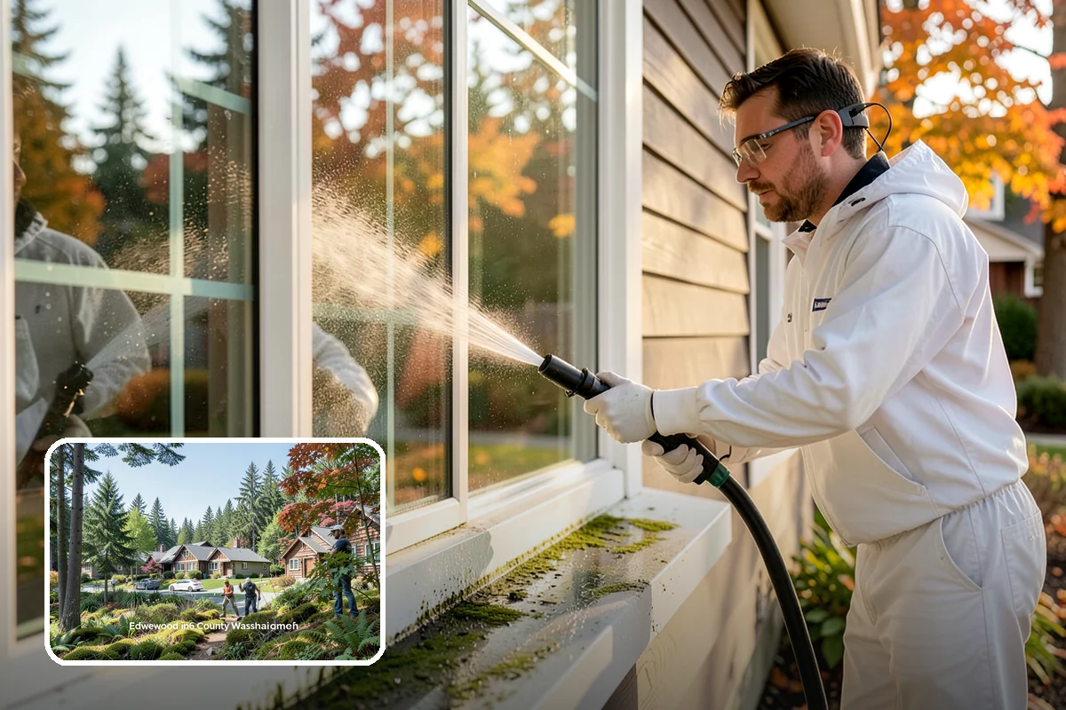Deck Stain Stripping in Edgewood, Pierce County, WA - Removes peeling, failing stain completely