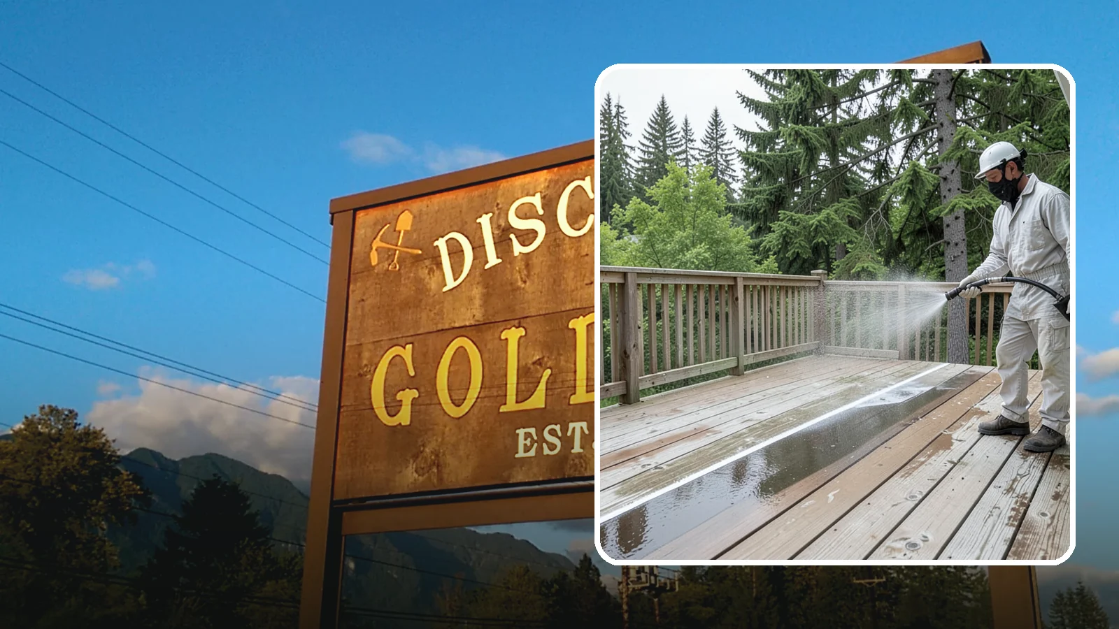 Deck Stain Stripping in Gold Bar, Snohomish County, WA - Strip failing, peeling deck stain down to bare wood so a new finish can adhere properly.