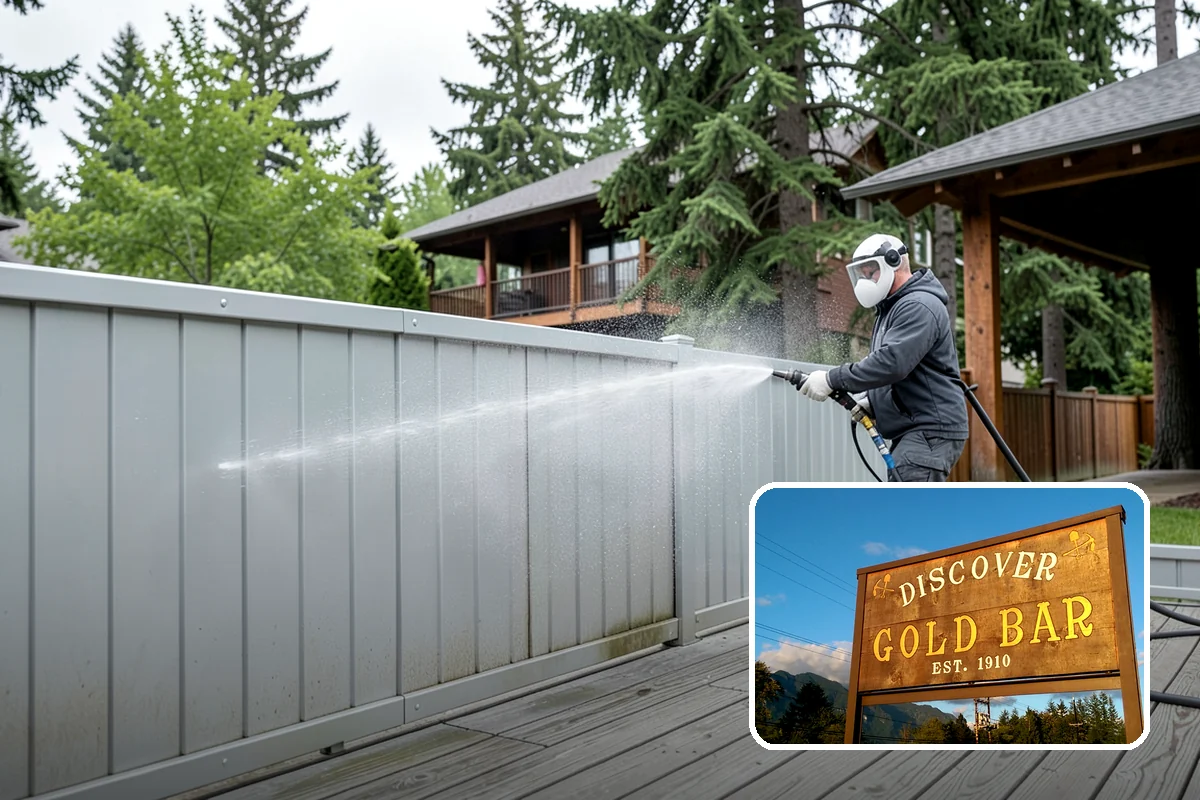 Deck Stain Stripping in Gold Bar, Snohomish County, WA - Removes peeling, failing stain completely