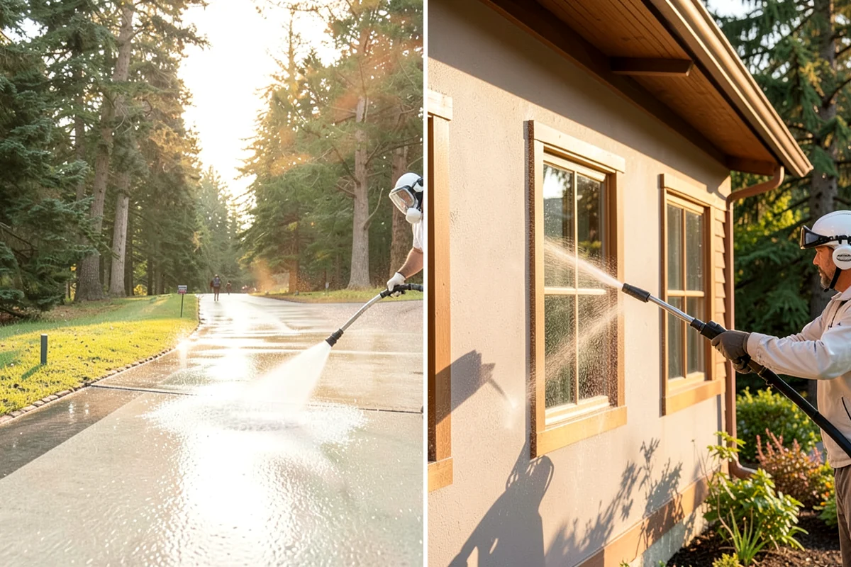 Deck Stain Stripping in Hunts Point, King County, WA - Apply a stain stripper to the failing finish