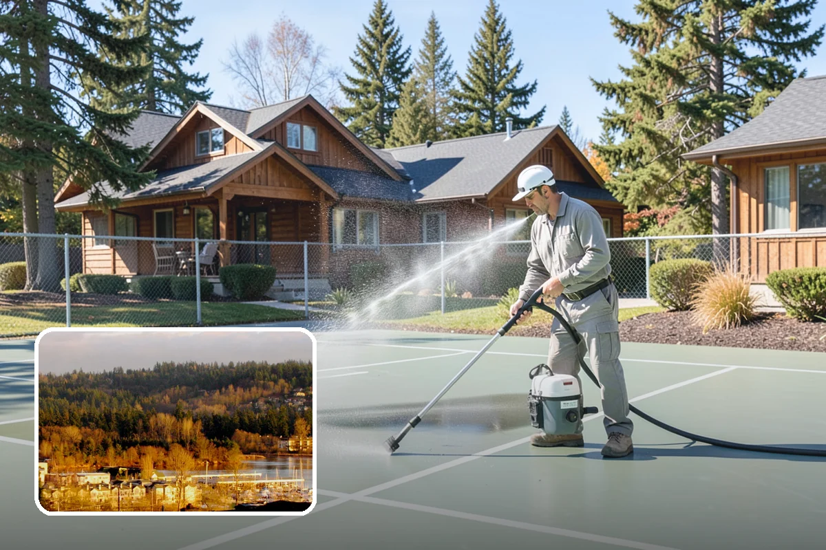 Deck Stain Stripping in Kenmore, King County, WA - Removes peeling, failing stain completely
