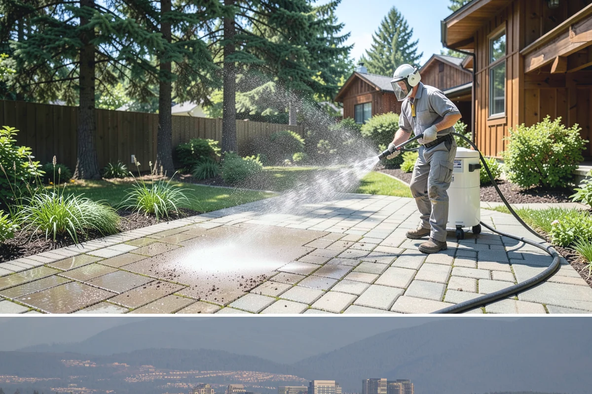 Deck Stain Stripping in Medina, King County, WA - Strip deck stain in a dry summer window so bare wood dries before recoating.
