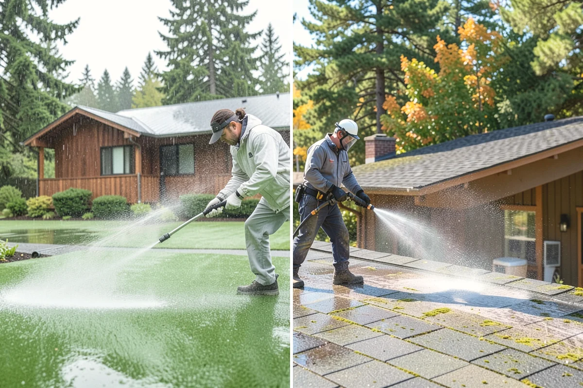 Deck Stain Stripping in Mountlake Terrace, Snohomish County, WA - Apply a stain stripper to the failing finish