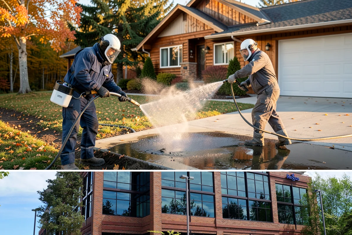 Deck Stain Stripping in Mountlake Terrace, Snohomish County, WA - Strip deck stain in a dry summer window so bare wood dries before recoating.