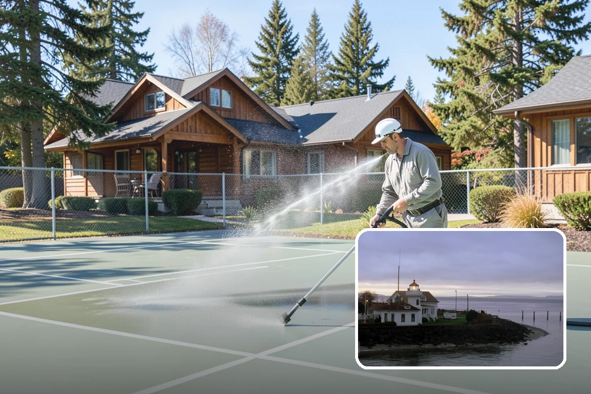 Deck Stain Stripping in Mukilteo, Snohomish County, WA - Removes peeling, failing stain completely