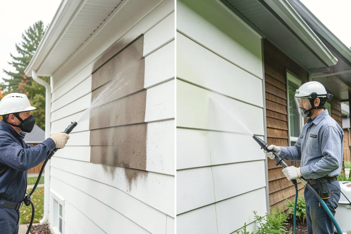 Deck Stain Stripping in Mukilteo, Snohomish County, WA - Apply a stain stripper to the failing finish