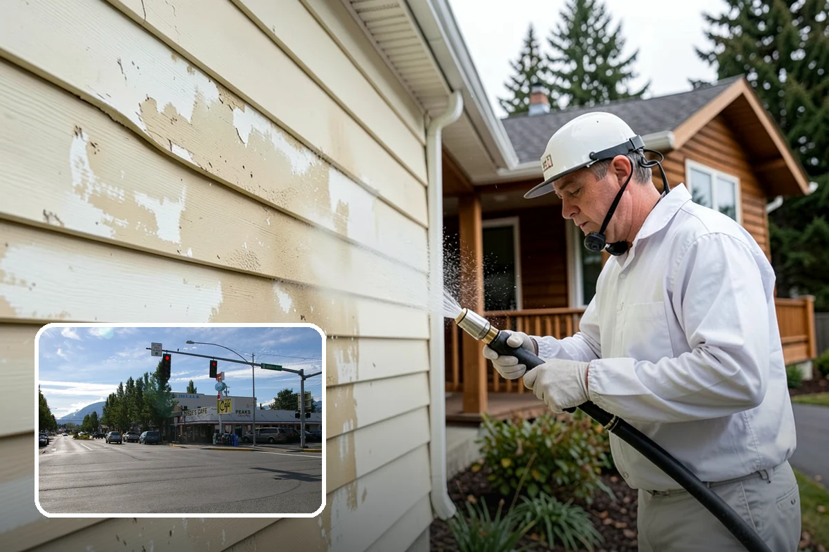 Deck Stain Stripping in North Bend, King County, WA - Removes peeling, failing stain completely