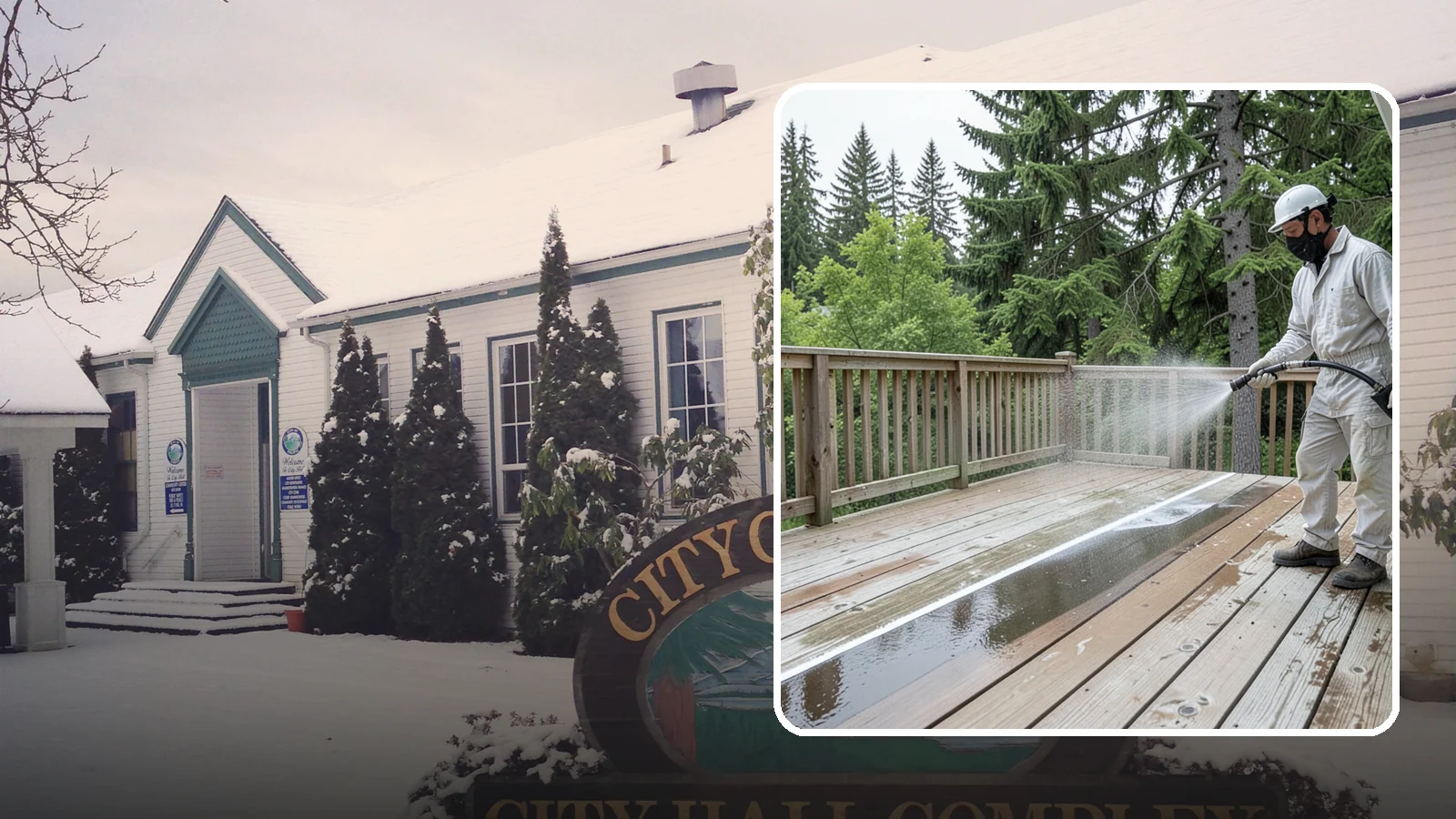 Deck Stain Stripping in Pacific, King County, WA - Strip failing, peeling deck stain down to bare wood so a new finish can adhere properly.
