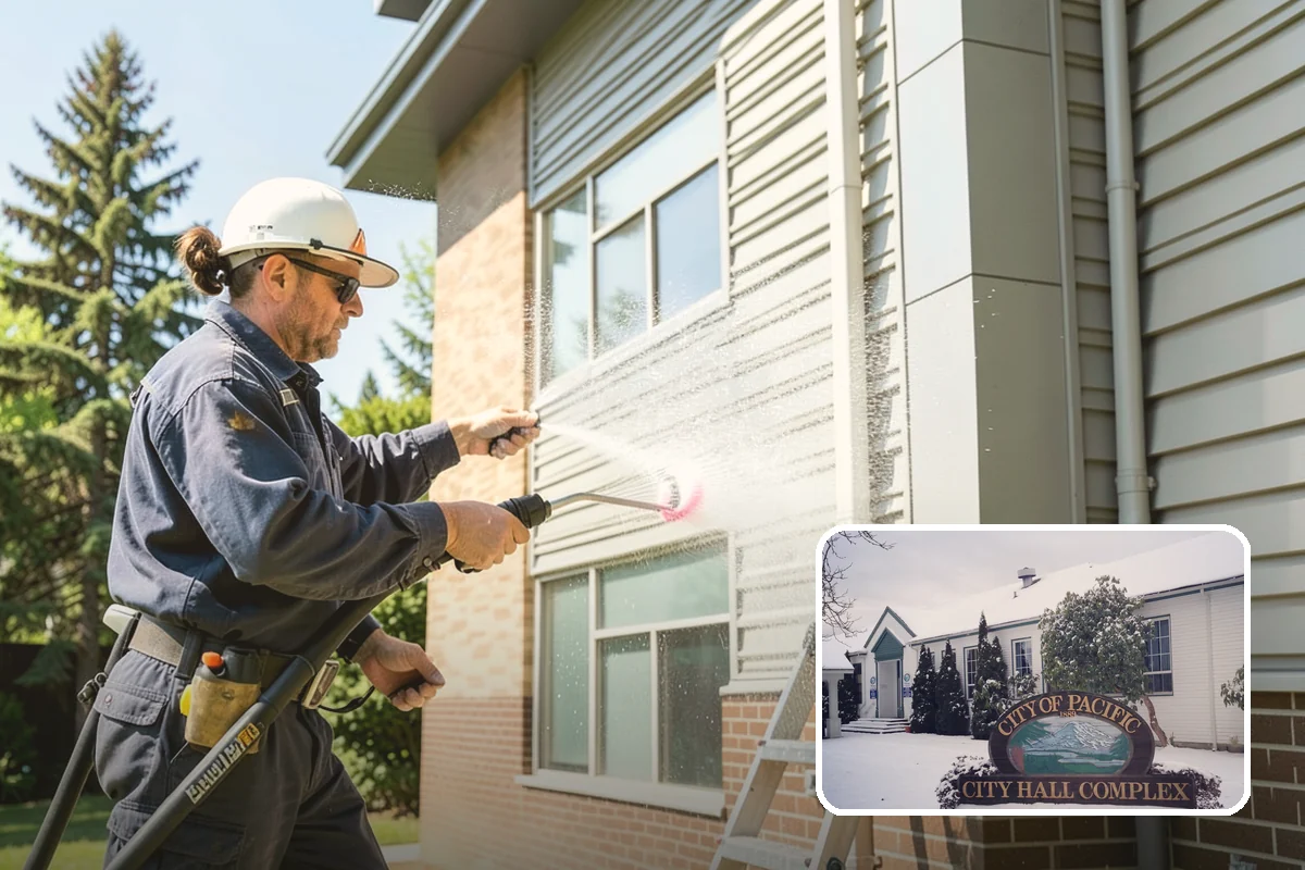 Deck Stain Stripping in Pacific, King County, WA - Removes peeling, failing stain completely