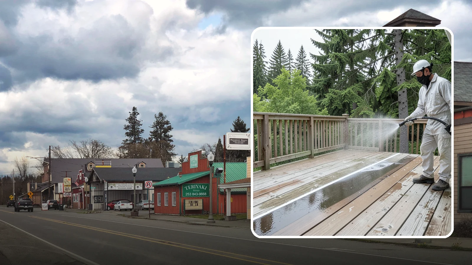 Deck Stain Stripping in Roy, Pierce County, WA - Strip failing, peeling deck stain down to bare wood so a new finish can adhere properly.