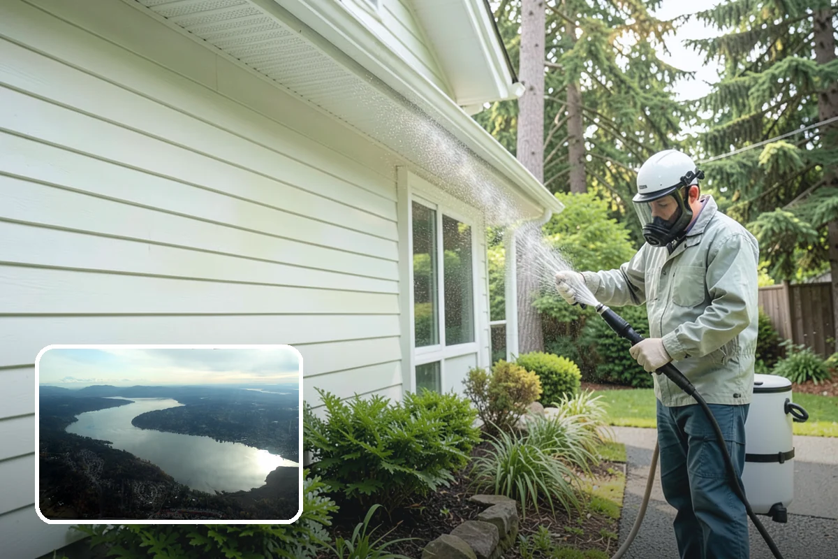 Deck Stain Stripping in Sammamish, King County, WA - Removes peeling, failing stain completely