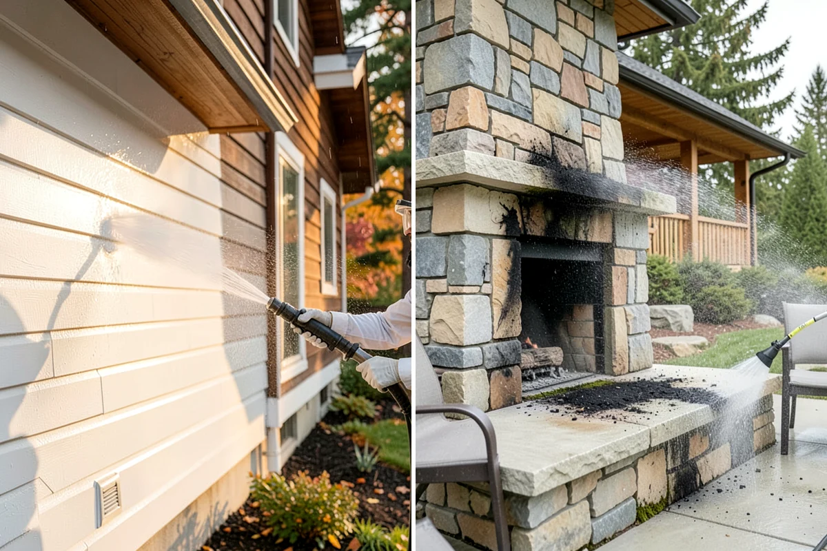 Deck Stain Stripping in SeaTac, King County, WA - Apply a stain stripper to the failing finish