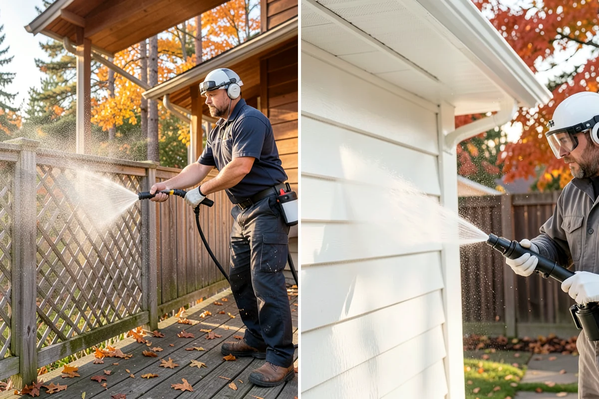 Deck Stain Stripping in Sedro-Woolley, Skagit County, WA - Apply a stain stripper to the failing finish