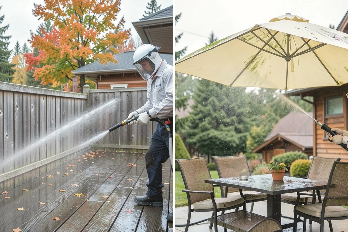Deck Stain Stripping in Steilacoom, Pierce County, WA - Apply a stain stripper to the failing finish