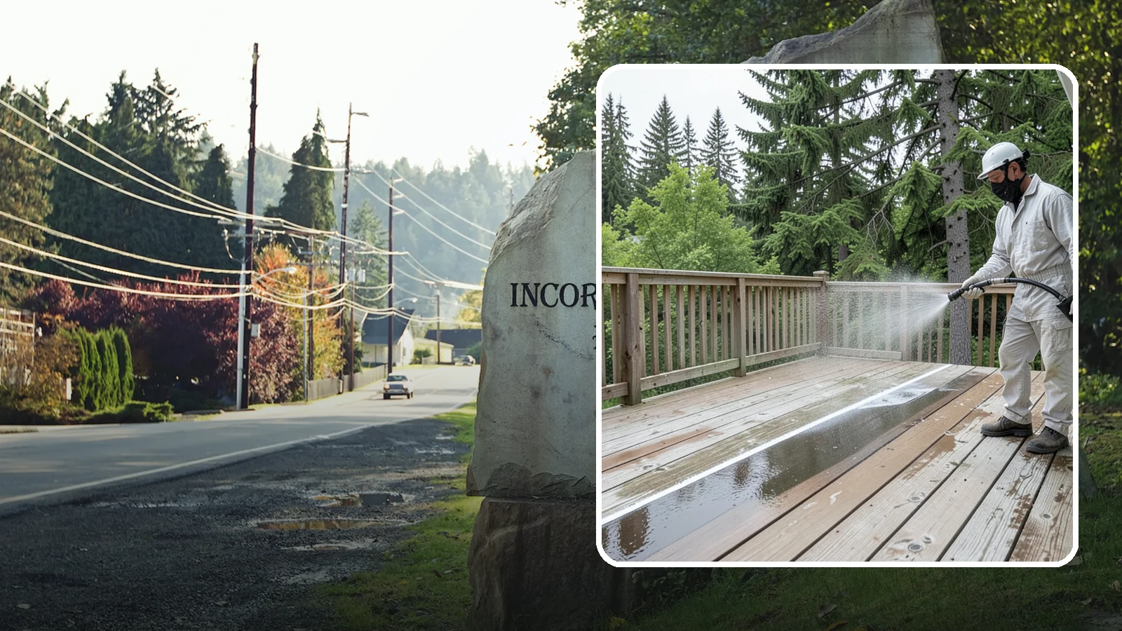 Deck Stain Stripping in Wilkeson, Pierce County, WA - Strip failing, peeling deck stain down to bare wood so a new finish can adhere properly.