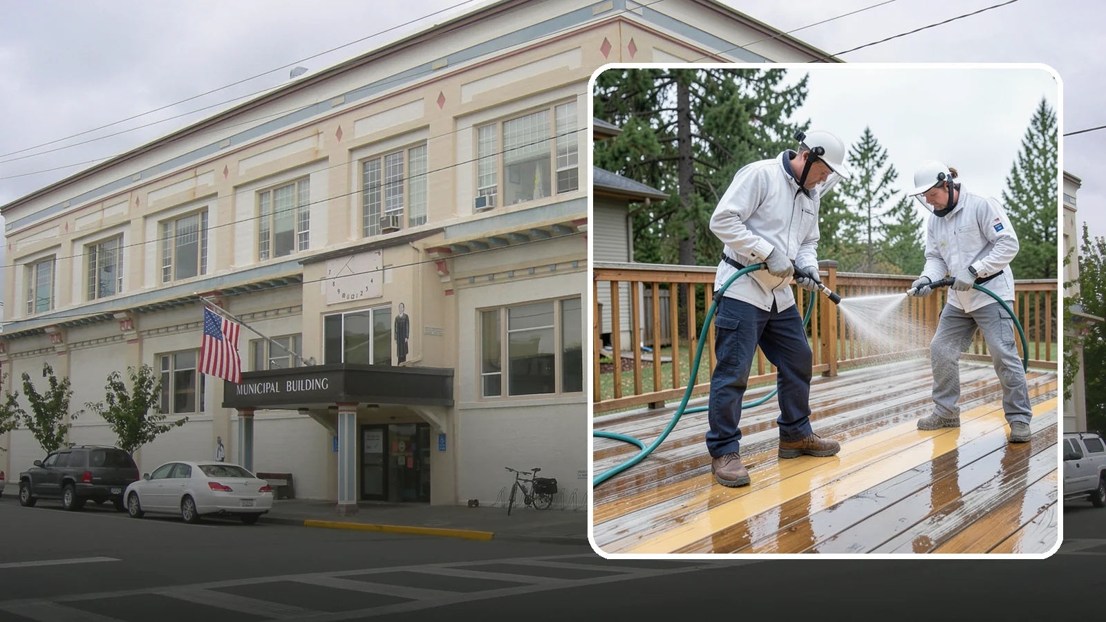 Deck Staining in Anacortes, Skagit County, WA - Full-color and semi-transparent deck staining that restores warmth and adds durable, UV- and moisture-resistant protection to...