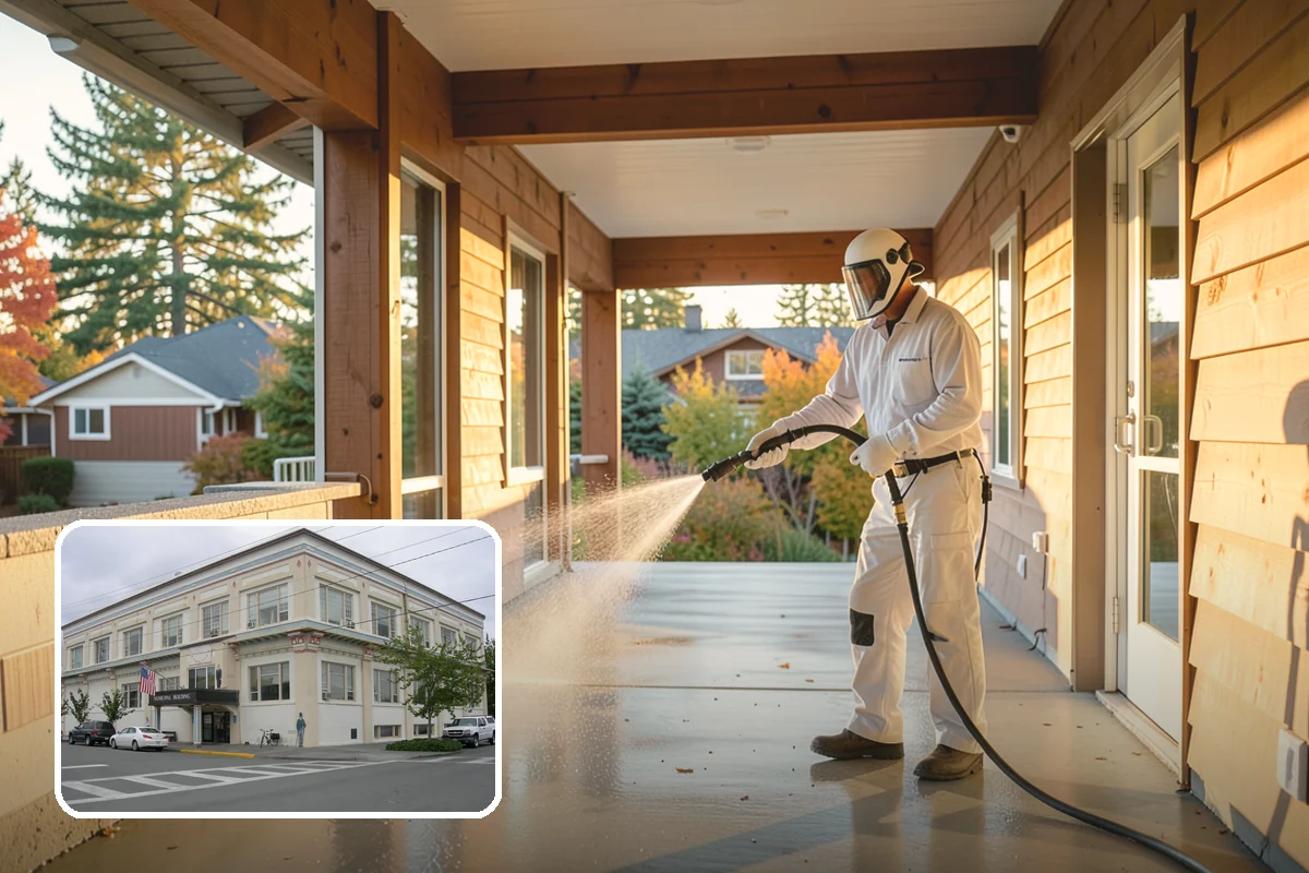 Deck Staining in Anacortes, Skagit County, WA - Adds pigment that blocks UV fade and evens out board tone