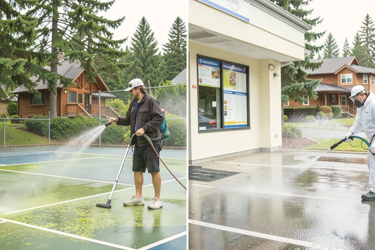 Deck Staining in Brier, Snohomish County, WA - Strip old coatings or clean and dull the existing finish
