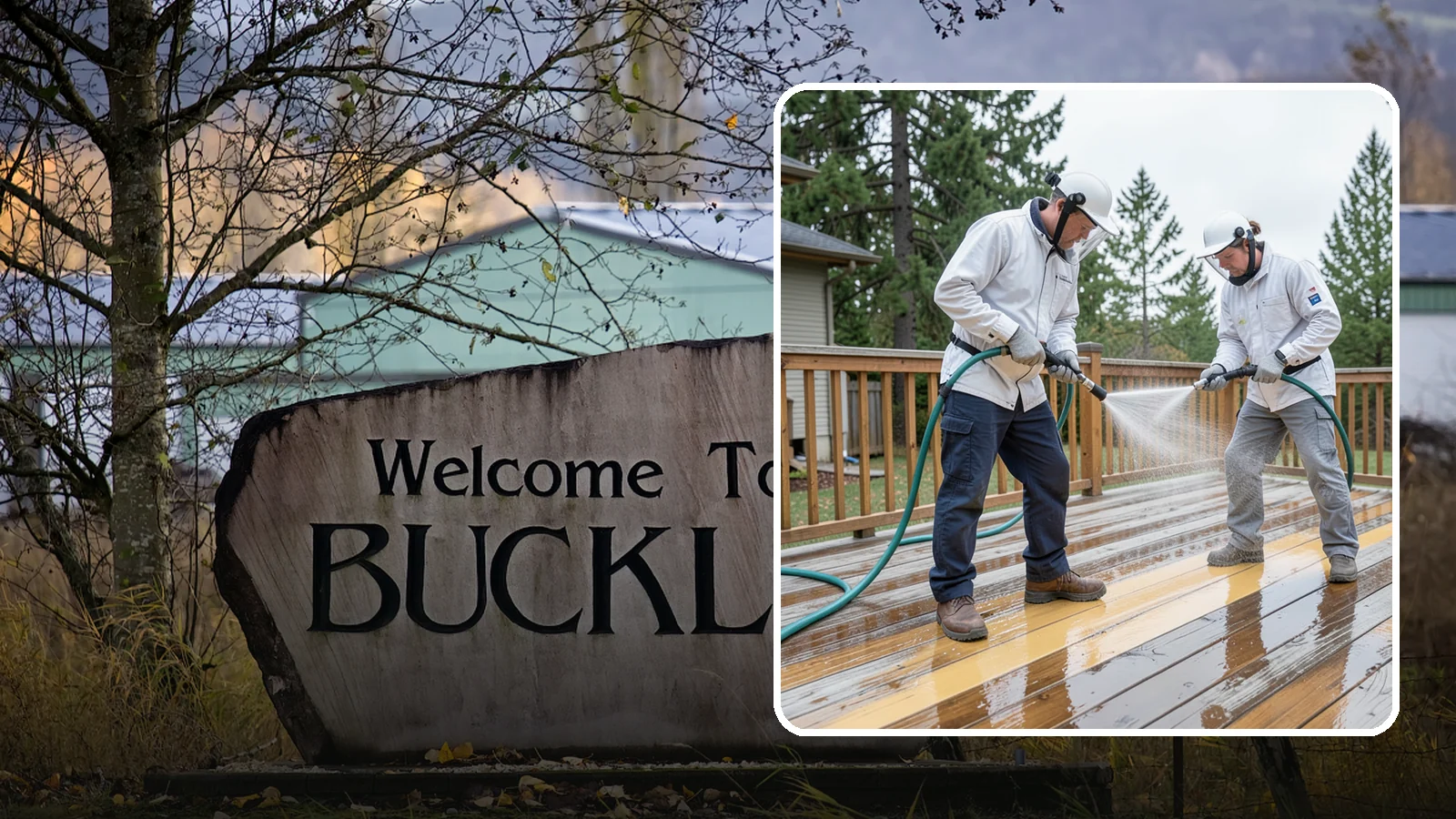 Deck Staining in Buckley, Pierce County, WA - Full-color and semi-transparent deck staining that restores warmth and adds durable, UV- and moisture-resistant protection to...