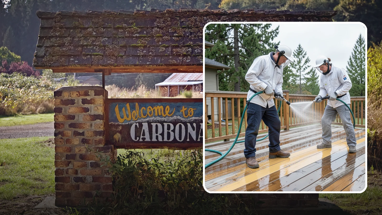 Deck Staining in Carbonado, Pierce County, WA - Full-color and semi-transparent deck staining that restores warmth and adds durable, UV- and moisture-resistant protection to...