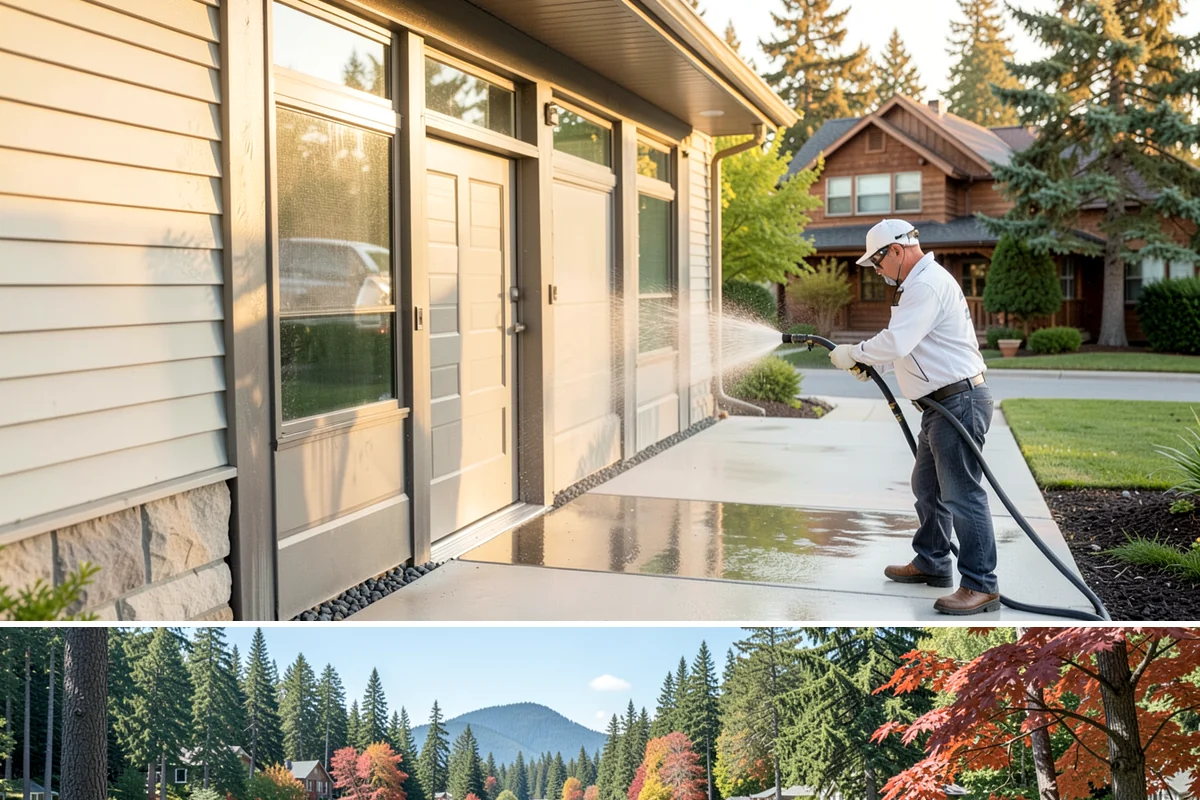 Deck Staining in Covington, King County, WA - Apply deck stain during a warm, dry summer window so each coat can flash off and cure without dew or rain interference.