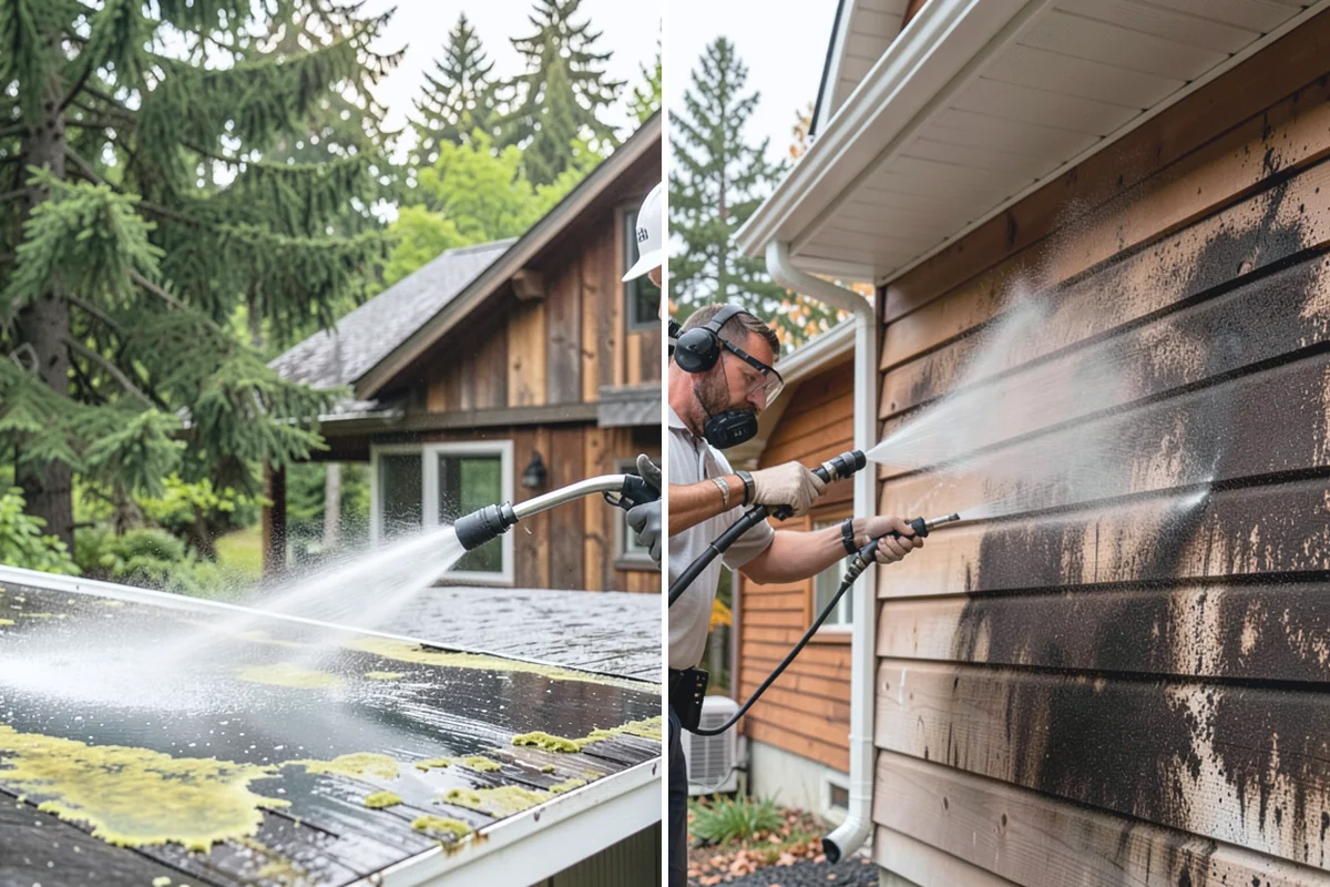 Deck Staining in Des Moines, King County, WA - Strip old coatings or clean and dull the existing finish