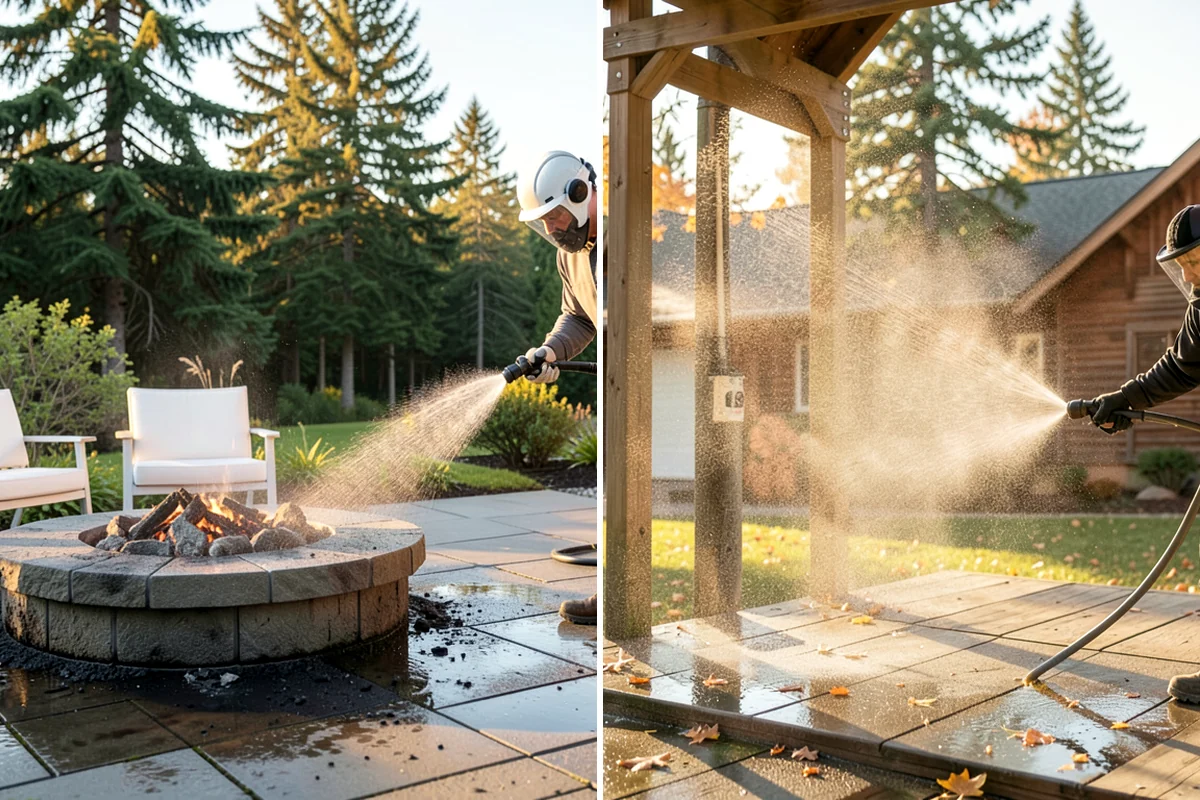 Deck Staining in Enumclaw, King County, WA - Strip old coatings or clean and dull the existing finish