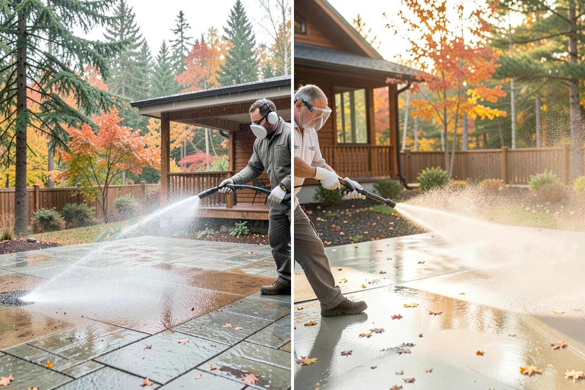 Deck Staining in Hunts Point, King County, WA - Strip old coatings or clean and dull the existing finish