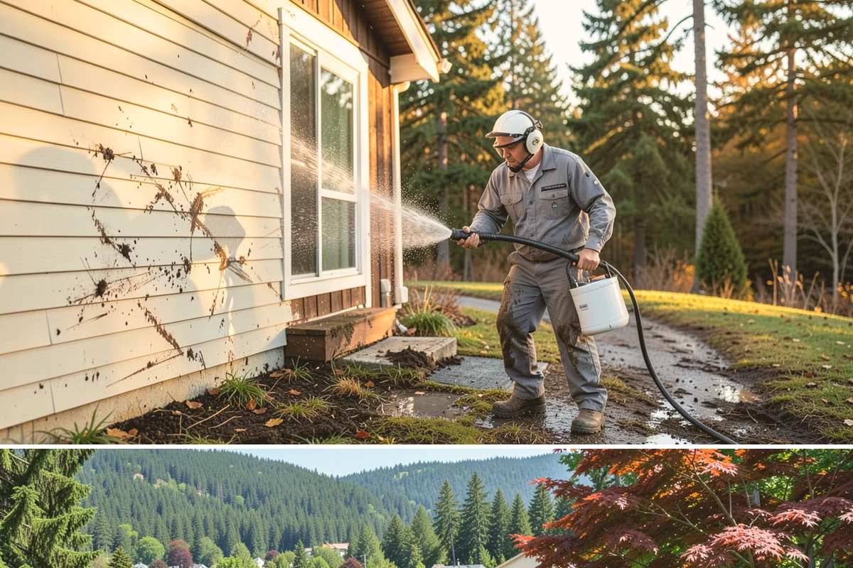 Deck Staining in Index, Snohomish County, WA - Apply deck stain during a warm, dry summer window so each coat can flash off and cure without dew or rain interference.