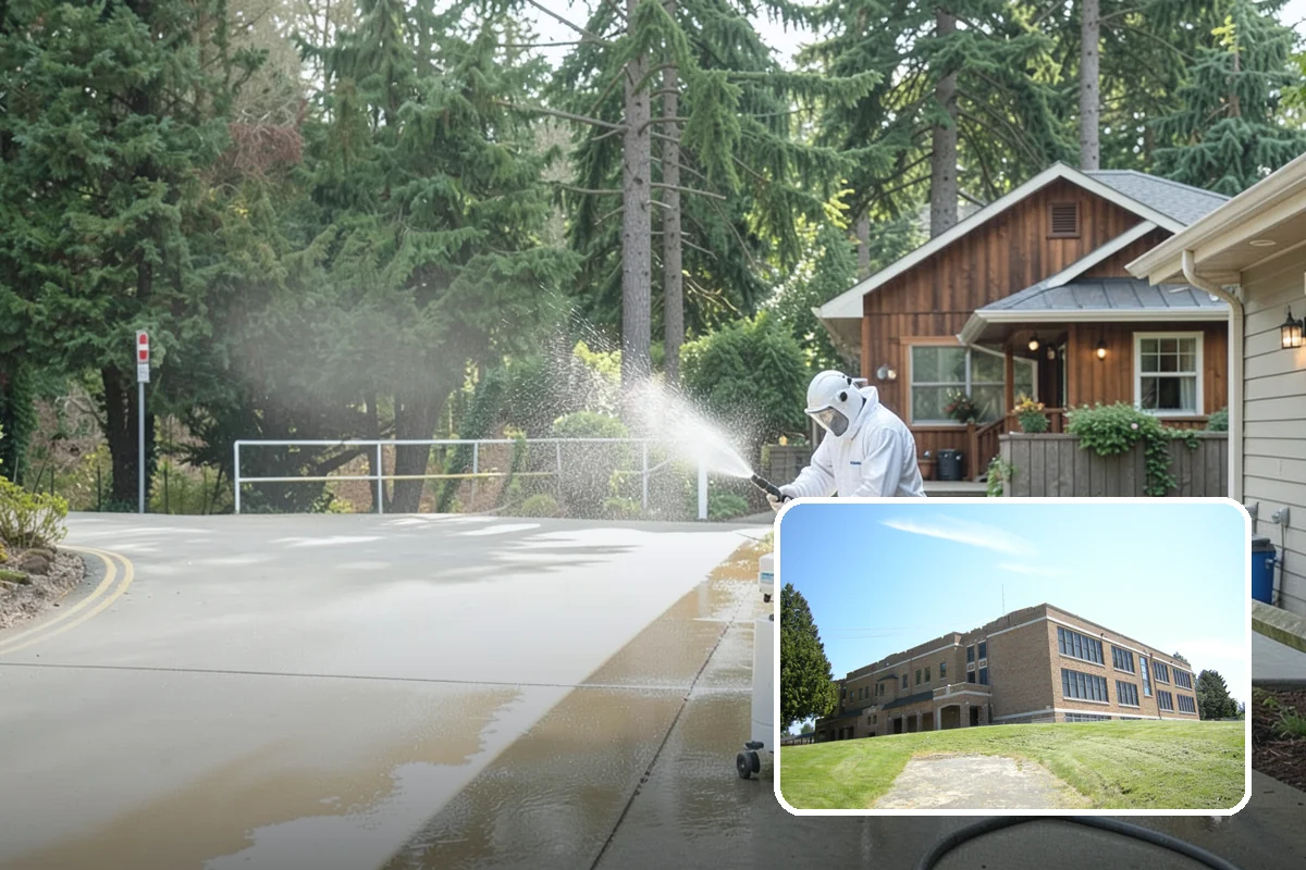 Deck Staining in Maple Valley, King County, WA - Adds pigment that blocks UV fade and evens out board tone