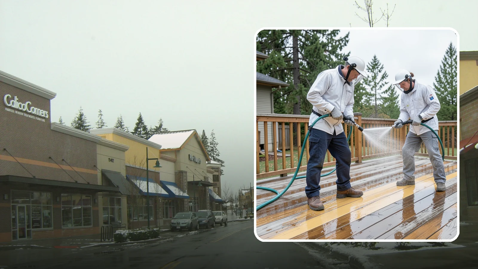 Deck Staining in Mill Creek, Snohomish County, WA - Full-color and semi-transparent deck staining that restores warmth and adds durable, UV- and moisture-resistant protection to...