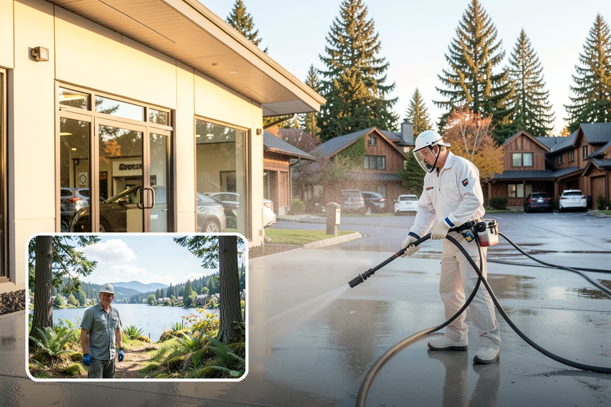 Deck Staining in Milton, King County, WA - Adds pigment that blocks UV fade and evens out board tone