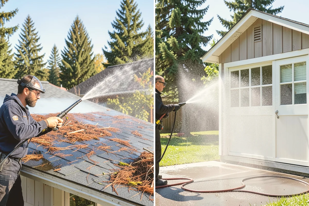 Deck Staining in Mount Vernon, Skagit County, WA - Strip old coatings or clean and dull the existing finish