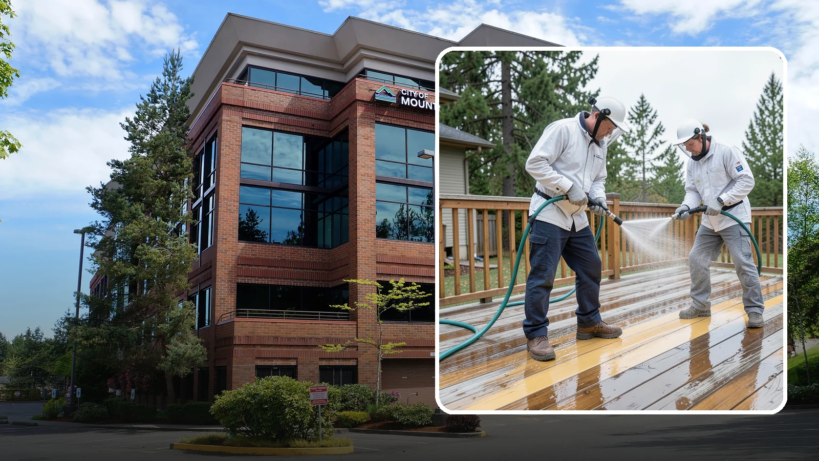 Deck Staining in Mountlake Terrace, Snohomish County, WA - Full-color and semi-transparent deck staining that restores warmth and adds durable, UV- and moisture-resistant protection to...