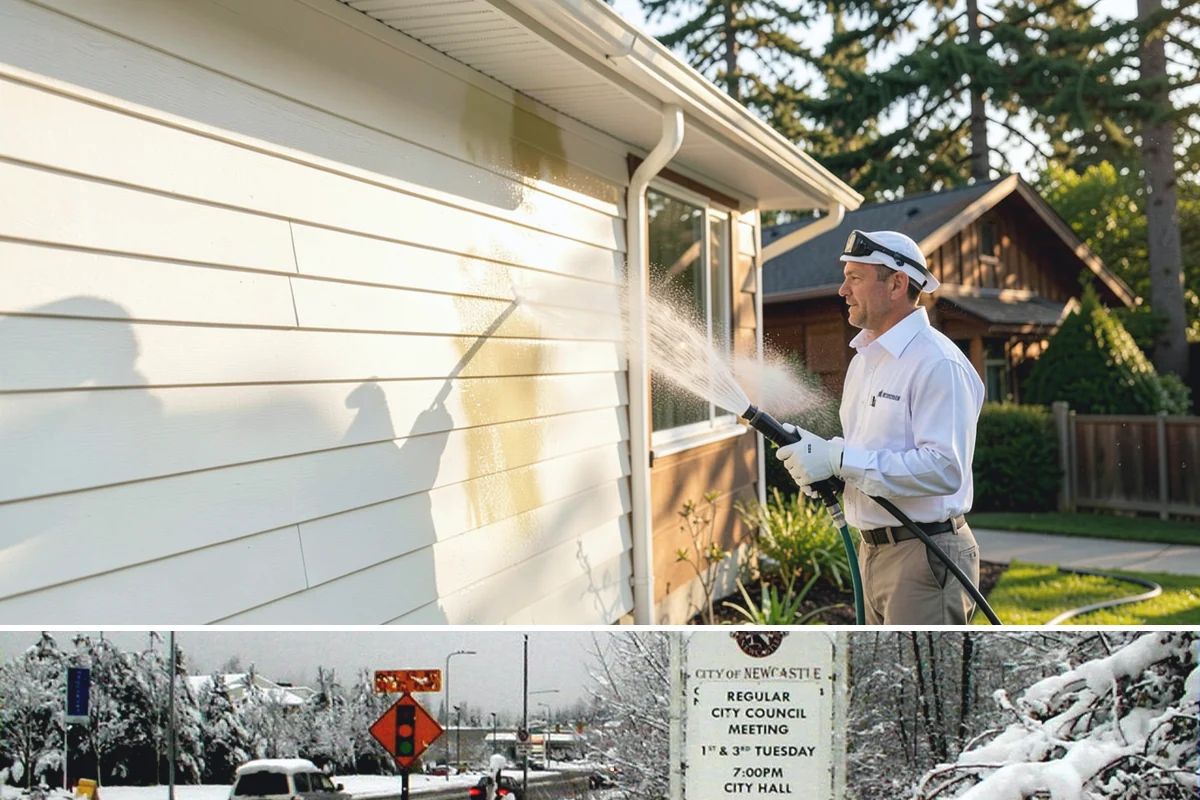 Deck Staining in Newcastle, King County, WA - Apply deck stain during a warm, dry summer window so each coat can flash off and cure without dew or rain interference.