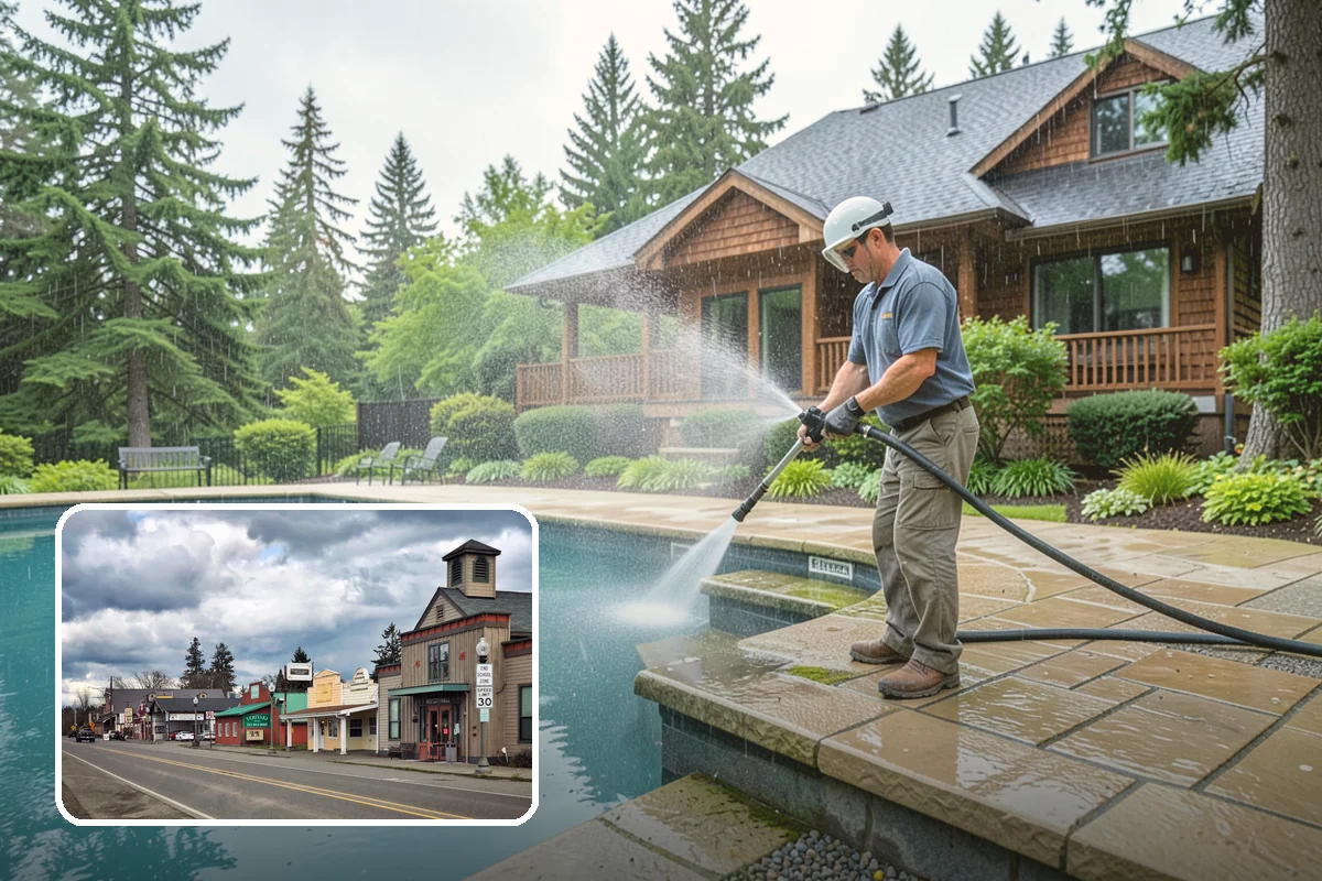 Deck Staining in Roy, Pierce County, WA - Adds pigment that blocks UV fade and evens out board tone