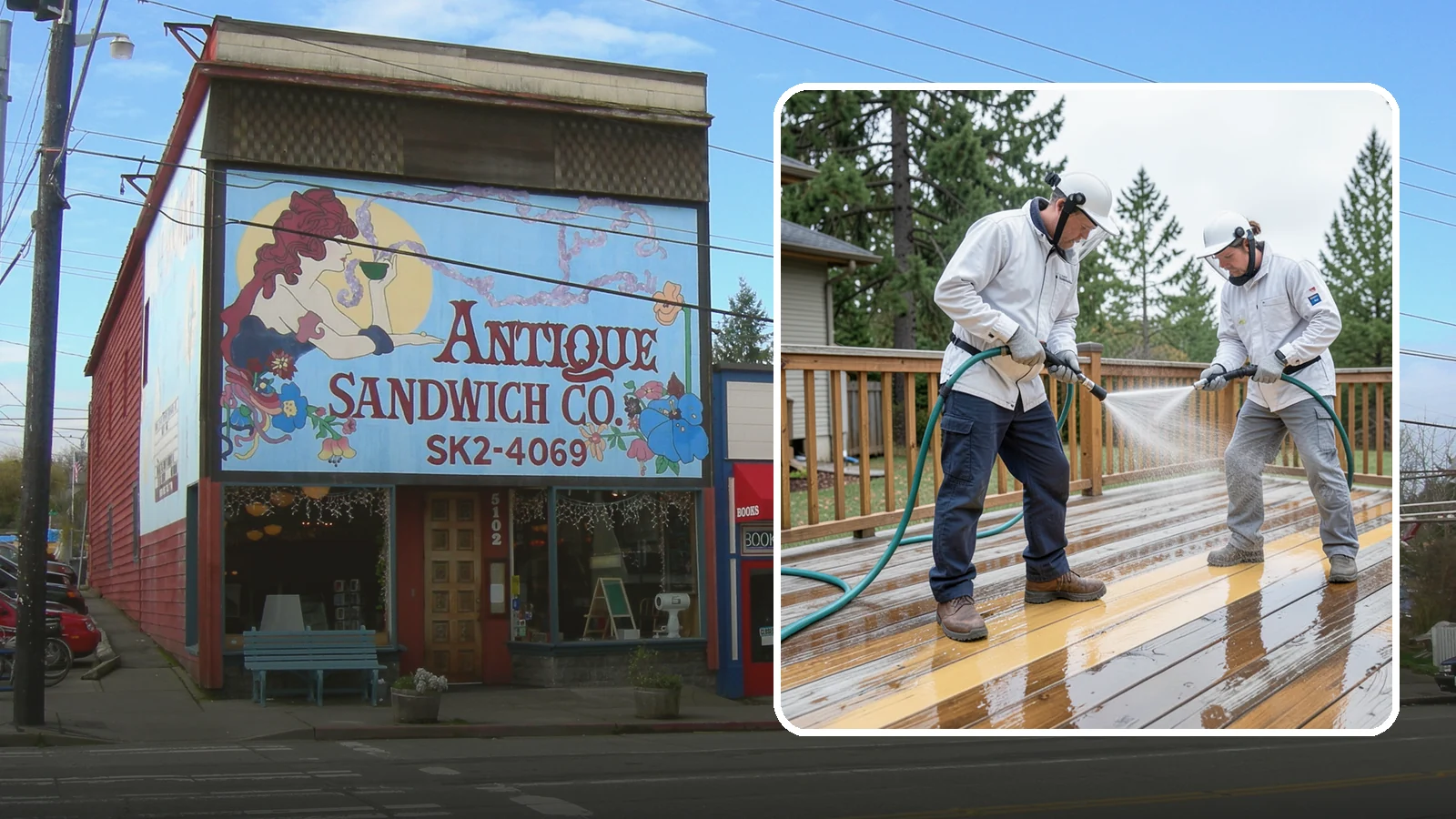 Deck Staining in Ruston, Pierce County, WA - Full-color and semi-transparent deck staining that restores warmth and adds durable, UV- and moisture-resistant protection to...