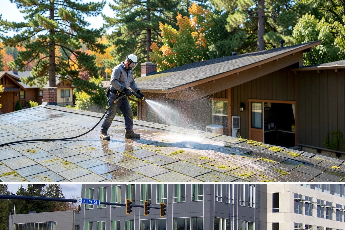 Deck Staining in Shoreline, King County, WA - Apply deck stain during a warm, dry summer window so each coat can flash off and cure without dew or rain interference.