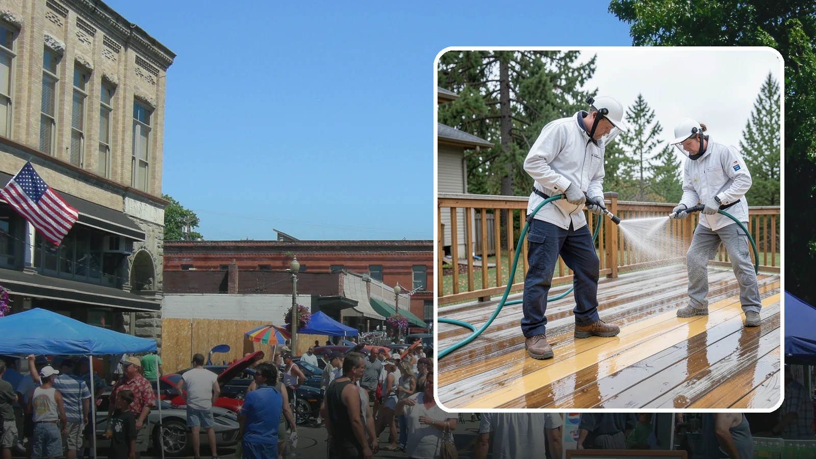 Deck Staining in Snohomish, Snohomish County, WA - Full-color and semi-transparent deck staining that restores warmth and adds durable, UV- and moisture-resistant protection to...