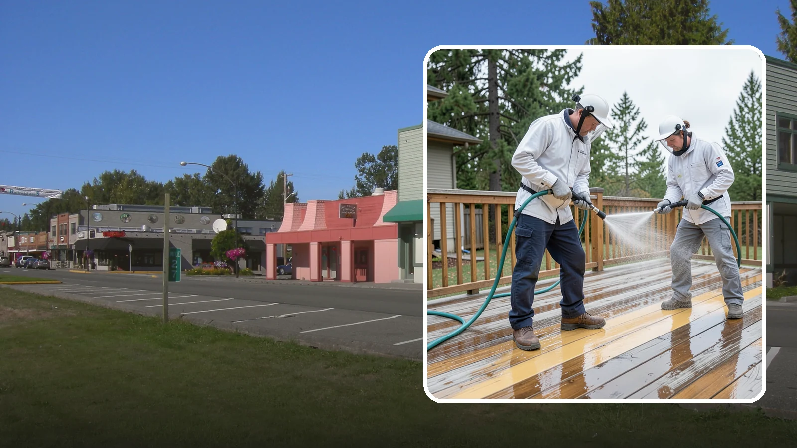 Deck Staining in Snoqualmie, King County, WA - Full-color and semi-transparent deck staining that restores warmth and adds durable, UV- and moisture-resistant protection to...